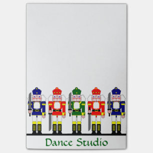 Nutcracker Personalized Christmas Ballet Gift Post-it Notes