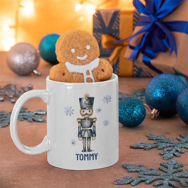 Nutcracker Personalized Christmas Mug (Christmas Keepsake Mug)