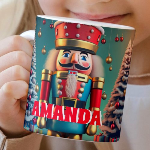 Nutcracker Personalized Kids Hot Chocolate Mug