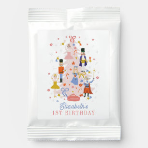 Nutcracker Pink Christmas Tree BIrthday Hot Chocolate Drink Mix