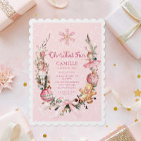 Nutcracker Pink Girl 1st Birthday 