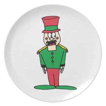 Nutcracker Plate by christmasgiftshop at Zazzle