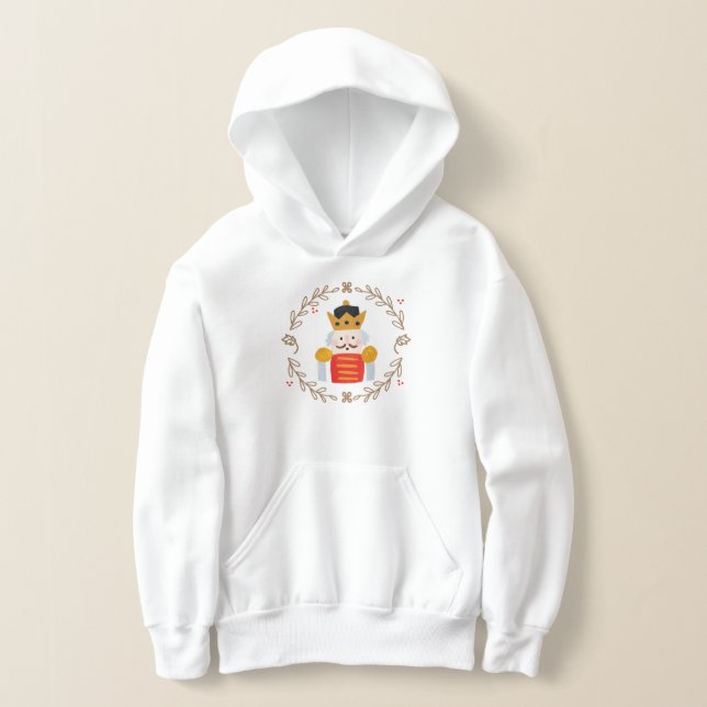 Nutcracker Prince and Personalized Name Dance Hoodie (Laydown)