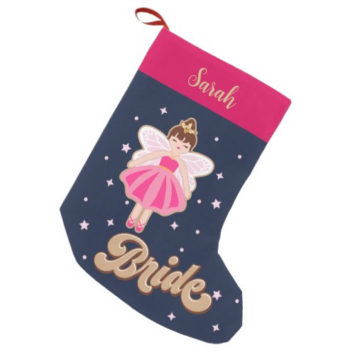 Nutcracker Princess Fairy Bride Groom Small Christ Small Christmas Stocking