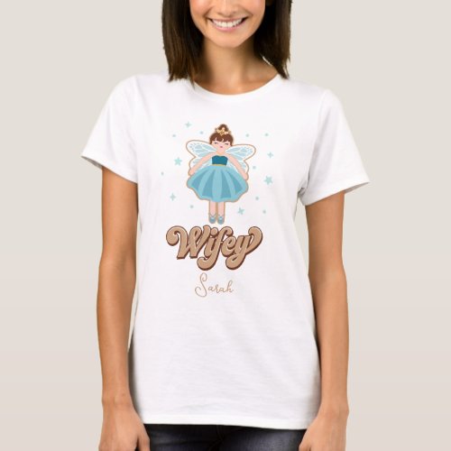 Nutcracker Princess Fairy Hubby Wifey Coffee T_Shirt