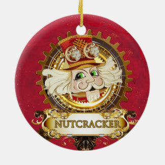 Nutcracker Retold Round Ceramic Ornament