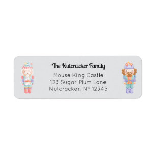 Nutcracker Return Address Label