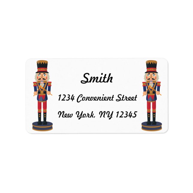 Nutcracker Return Address Label (Front)