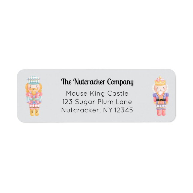 Nutcracker Return Address Label (Front)
