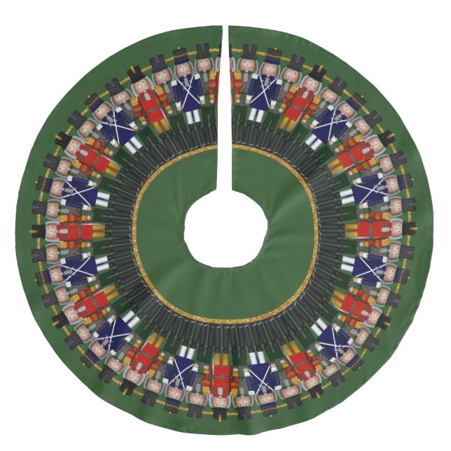 Nutcracker Ring-Christmas Tree Skirt (Front)