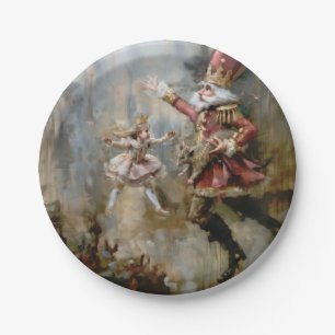 Nutcracker - Round Paper Plates
