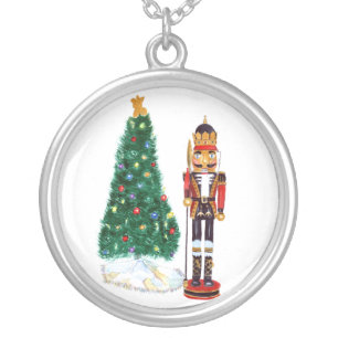 Nutcracker Silver Plated Necklace