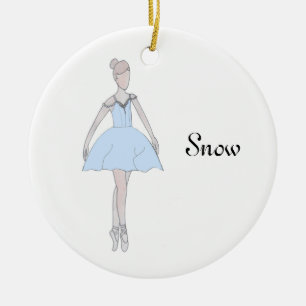 Nutcracker Snow Keepsake Ornament