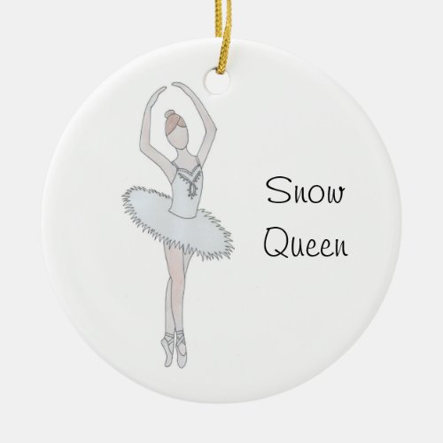 Nutcracker Snow Queen Keepsake Ornament