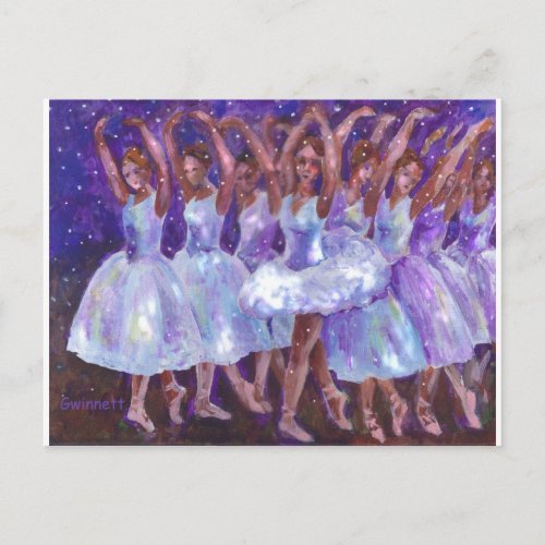 Nutcracker Snow Queen Postcard