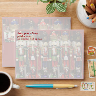 Nutcracker Soldier Christmas Envelope