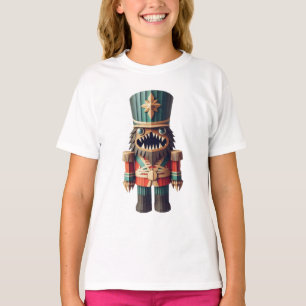 Nutcracker Soldier Christmas Monster crafts art T-Shirt