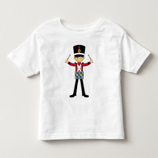 Nutcracker Soldier Playing Drums Tee (Front)
