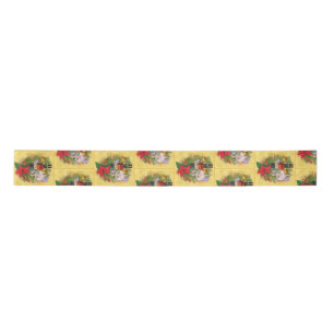 Nutcracker Soldier Sugar Plum Fairy Christmas Xmas Satin Ribbon