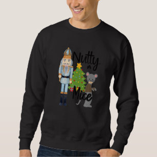 Nutcracker Soldiers Ballet Painted Watercolor Grap Sweatshirt