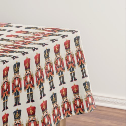 Nutcracker Soldiers Christmas  Tablecloth