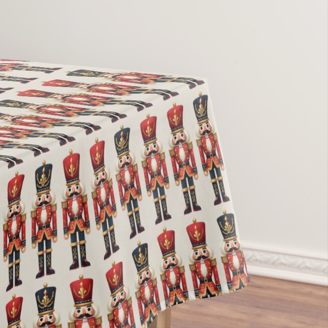 Nutcracker Soldiers Christmas  Tablecloth (In Situ)