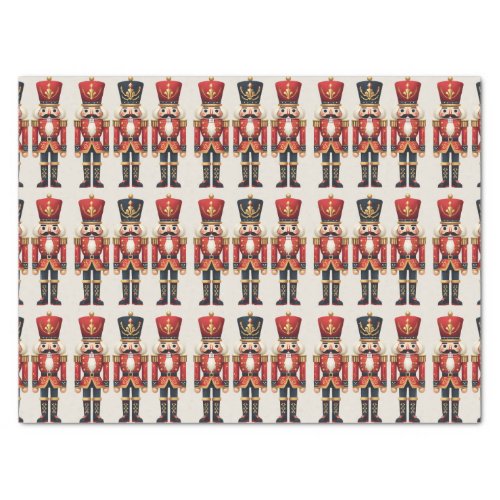 Nutcracker Soldiers Christmas  Tissue Paper