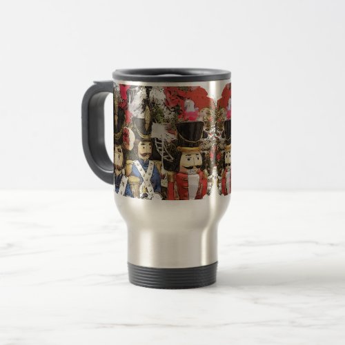 Nutcracker Soldiers Travel Mug