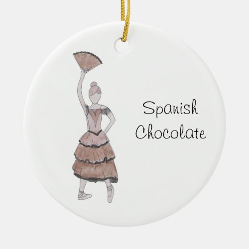 Nutcracker Spanish Chocolate Keepsake Ornament