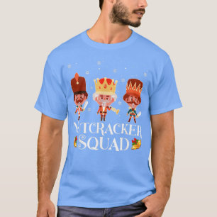 Nutcracker Squad Ballet Dance Christmas Xmas Light T-Shirt