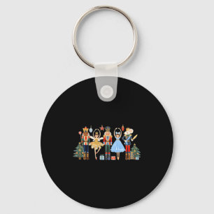 Nutcracker Squad Ballet Dance Matching Family Chri Keychain