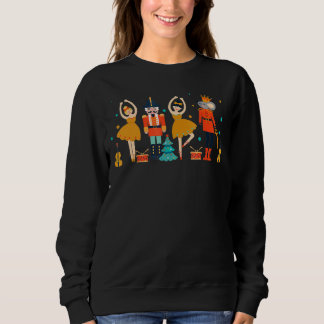 Nutcracker Squad Ballet Dance Matching Family Chri Sweatshirt