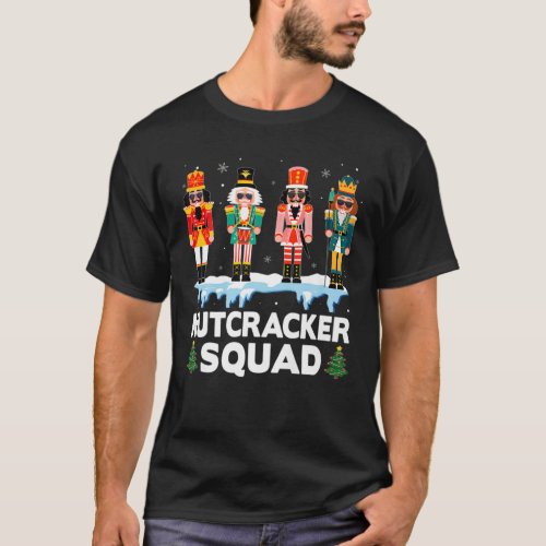 Nutcracker Squad Ballet Dance Matching Family Chri T_Shirt