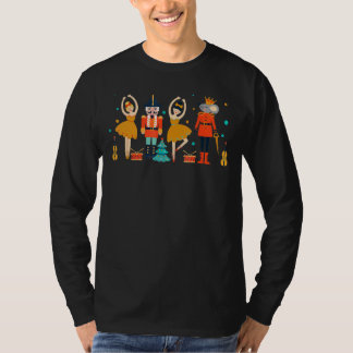 Nutcracker Squad Ballet Dance Matching Family Chri T-Shirt