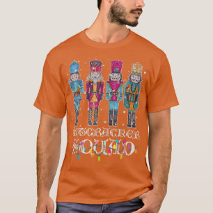 Nutcracker Squad Holiday Ballet Dance Ugly Christm T-Shirt