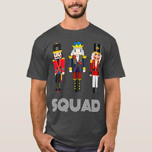 Nutcracker Squad Holiday  Pajama Dress T_Shirt