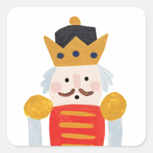 Nutcracker Square Sticker