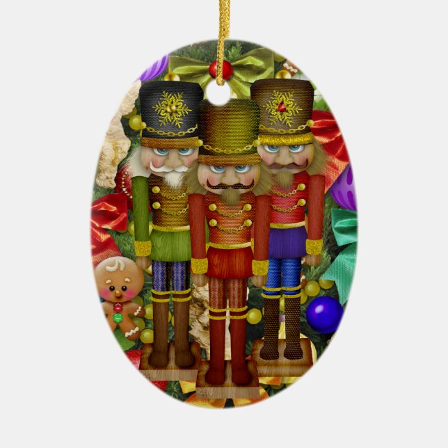 Nutcracker - SRF Ceramic Ornament (Front)
