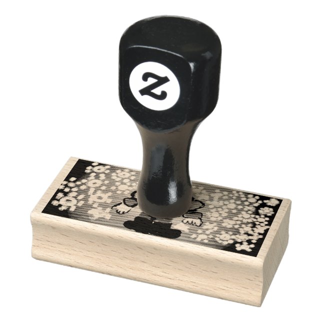 Nutcracker style Christmas  Rubber Stamp (Stamp)