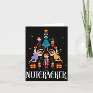 Nutcracker Sugar Fairy Plum Christmas - Nutcracker Card