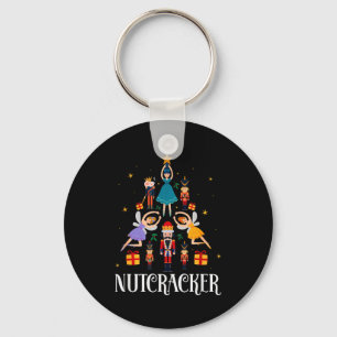 Nutcracker Sugar Fairy Plum Christmas - Nutcracker Keychain