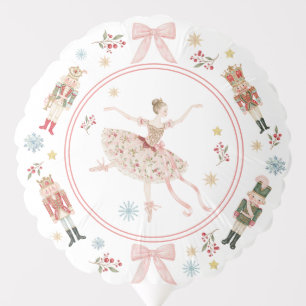 Nutcracker Sugar Plum Fairy Baby Shower Balloon