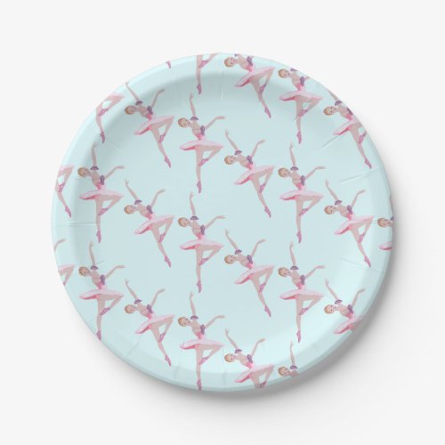 Nutcracker Sugar Plum Fairy Ballerina Duck Egg Paper Plates