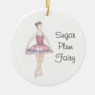 Nutcracker Sugar Plum Fairy Keepsake Ornament