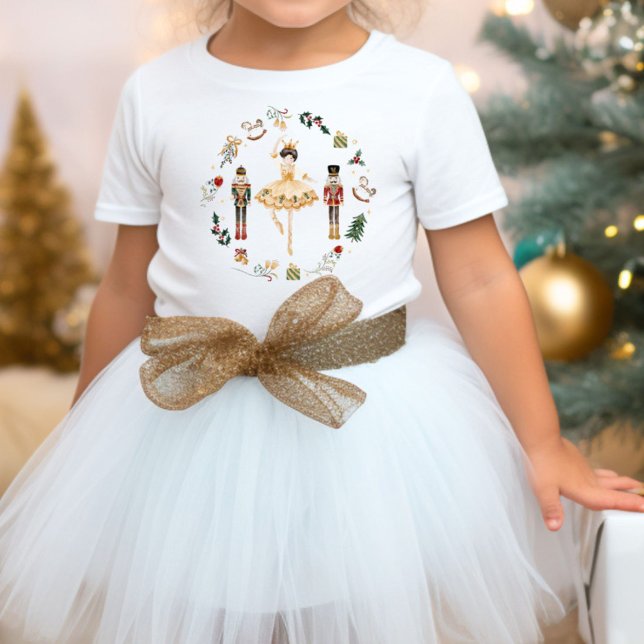 Nutcracker sugar plum fairy winter birthday baby T-Shirt (Creator Uploaded)