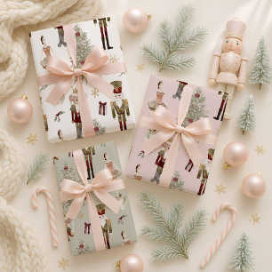 Nutcracker Suite Ballet Wrapping Paper Sheets