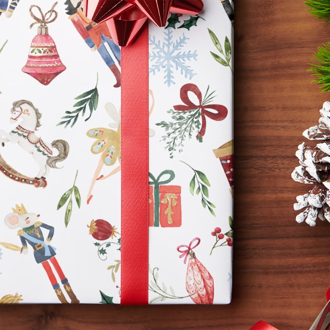 Nutcracker Suite Christmas Gift Wrap (Creator Uploaded)