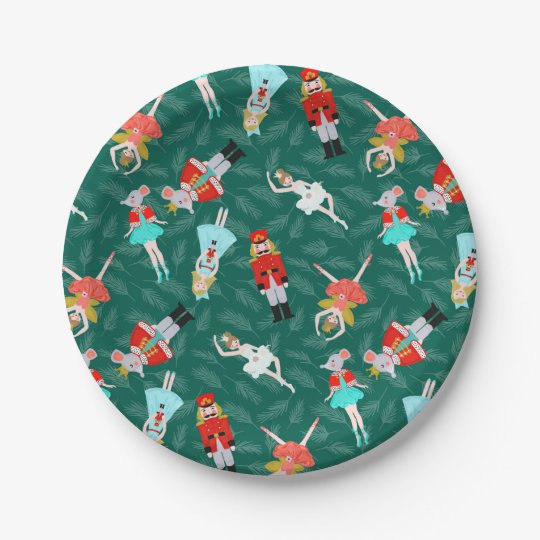 nutcracker paper plates