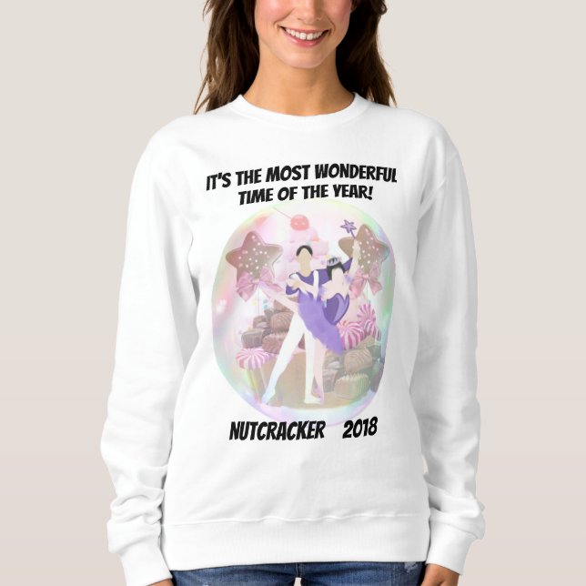 Nutcracker sweatshirt - customized (Front)
