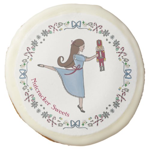 Nutcracker Sweets Classic Custom Christmas Ballet Sugar Cookie